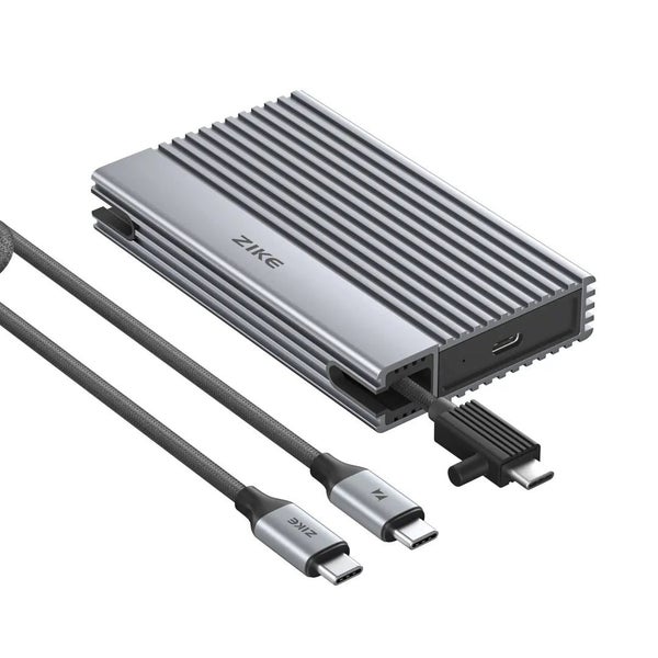ZikeDrive Z666 USB4 40Gbps NVMe M.2 SSD Enclosure62864728971137111