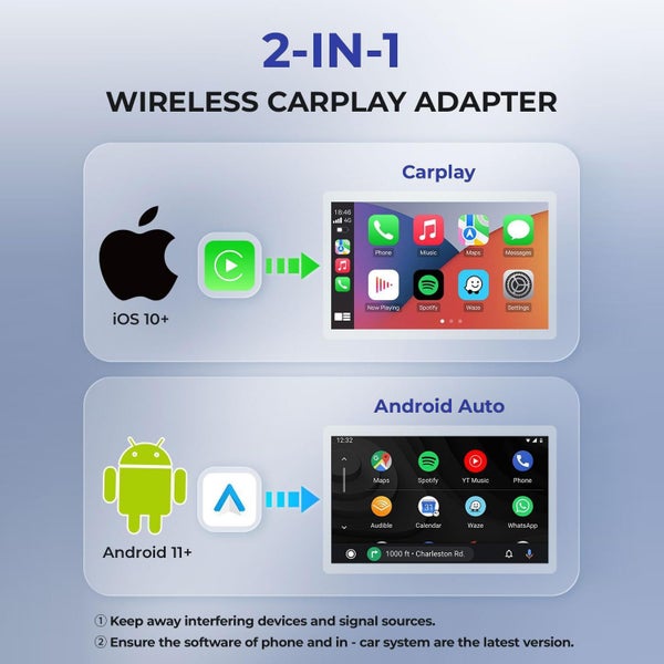 New Wireless CarPlay Adapter for Apple Carplay Android Auto62995407180419114