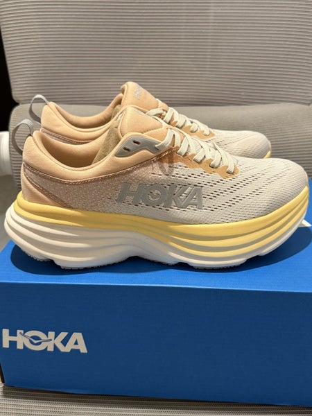 Hoka One One Running Shoes - Beige/Yellow (Brand New in Box) EU 39 1/3 Carousel 2