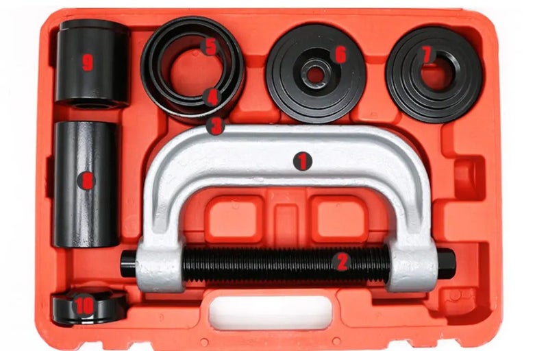 4 in 1 Ball Joint Service Auto Tool Kit 2WD & 4WD Car Repair Remover Installer Carousel 5
