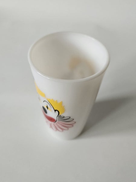 Cool Vintage ANCHOR HOCKING Clown Tall Glass62863855603714113
