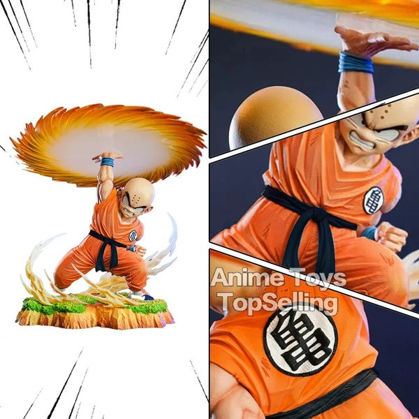 18cm Dragon Ball Kienzan Kuririn Figure Namek Kuririn Figurine PVC Satue Action Carousel 2
