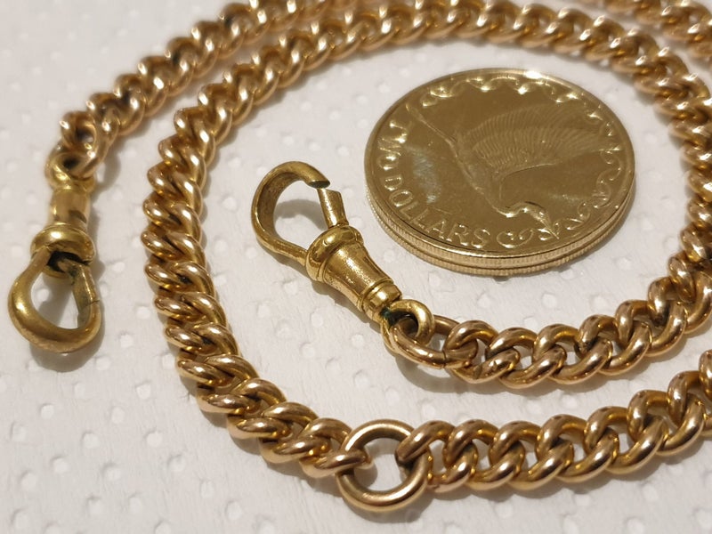 Antique Gold Watch Chain62854315884033112