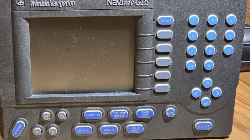 Trimble Navigation 14400-01 NavTrac GPS Boat Marine Chartplotter Carousel 3