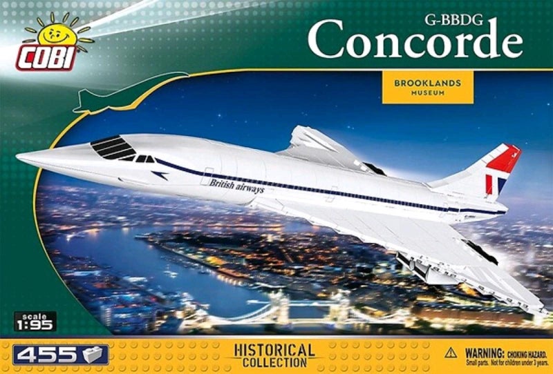 COBI Concorde - Concorde Construction Set, 450 Piece Carousel 1