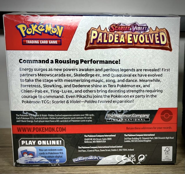 Pokemon Paldea Evolved Booster Box - (SEALED)62863227842946111