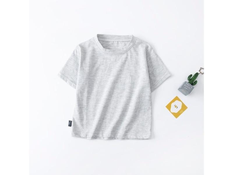 Summer Korean Version Baby Kids Short Sleeve T-Shirts Carousel 1