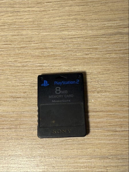 Official PS2 Memory Card (Black)62864734681474111