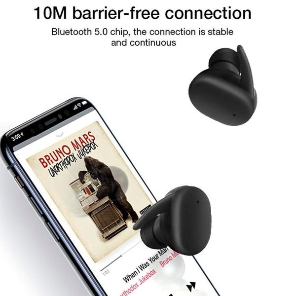 Parallel Waterproof Wireless Bluetooth Earphones With Magnetic Charging Box 300M Carousel 2