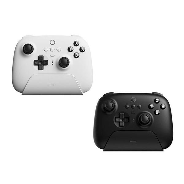Parallel Wireless Gaming Controller For Switch / Pc Tooth Design White Carousel 2