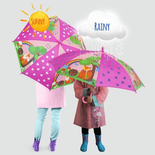 Forest Friends Colour Changing Umbrella Carousel 1