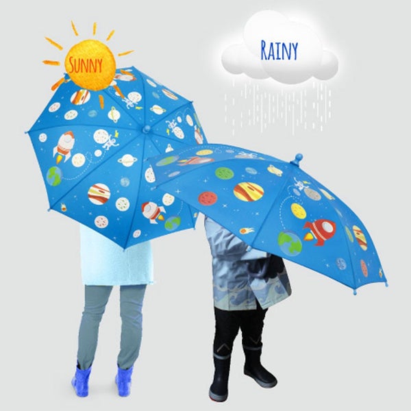 Rocket Colour Changing Umbrella Carousel 1