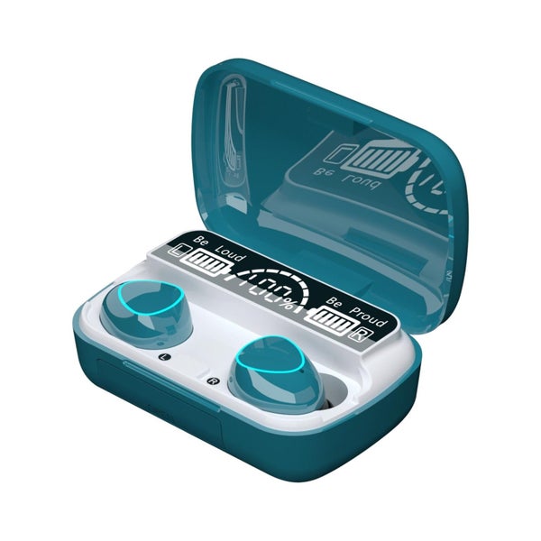 Parallel Wireless Bluetooth 5.0 Earphones With Digital Display And Charging Box Carousel 1