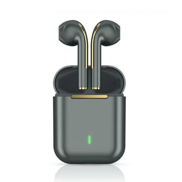 Parallel Wireless Binaural Bluetooth Earphones With Charging Box J18 Green Carousel 1