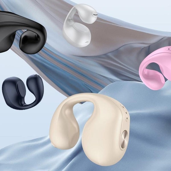 Parallel Wireless Dual Ear Bone Conduction Bluetooth Earphones Mini Sport Clip B Carousel 2