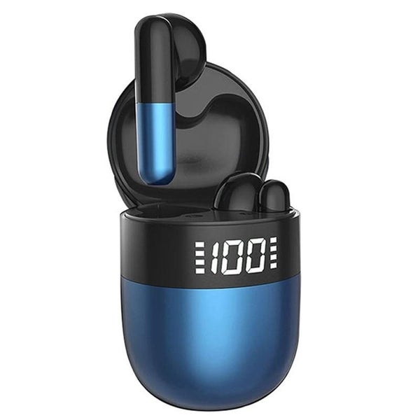 Parallel Wireless Bluetooth Earphones With Led Display And Hifi Sound For Sports Carousel 1