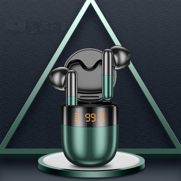 Parallel Wireless Bluetooth Earphones With Led Display And Hifi Sound For Sports Carousel 2