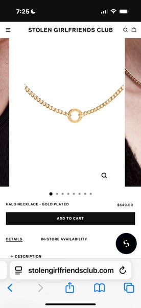 Brand new Stolen girlfriend club necklace628647352871711112