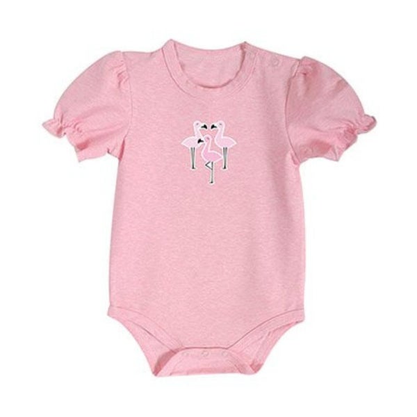Pink Flamingo Snapshirt (6-12 months) by Stephan Baby Carousel 1