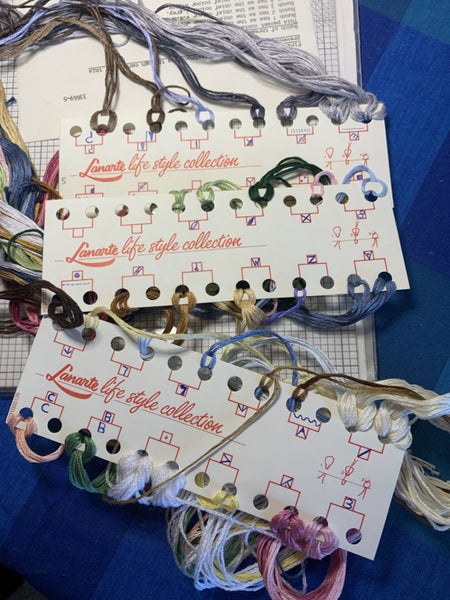 LANARTE - MY FAIR LADY EMBROIDERY CHARTS & COTTONS Carousel 3
