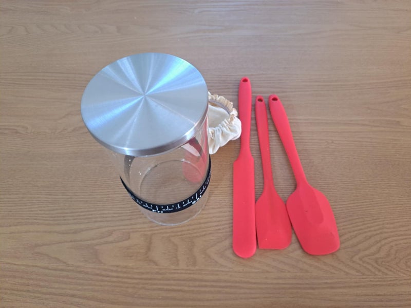 Sour Dough - Fermenter Glass - Starter Kit for Bread (700ml) Carousel 2