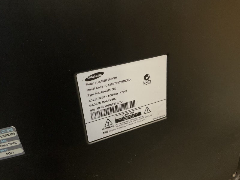 Samsung 55” TV Carousel 2