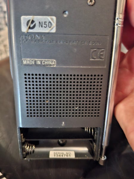 Sony pocket radio Carousel 2