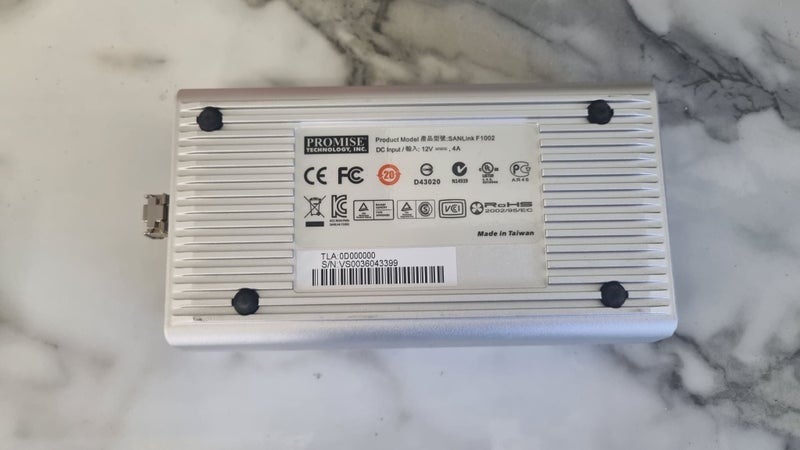Promise SANLink F1002 Thunderbolt to fibre converter Carousel 1