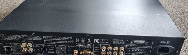Oppo BDP-93 Blu ray and SACD player Carousel 2