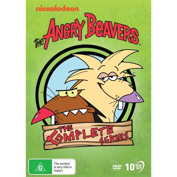 THE ANGRY BEAVERS - THE COMPLETE SERIES (10DVD) Carousel 1