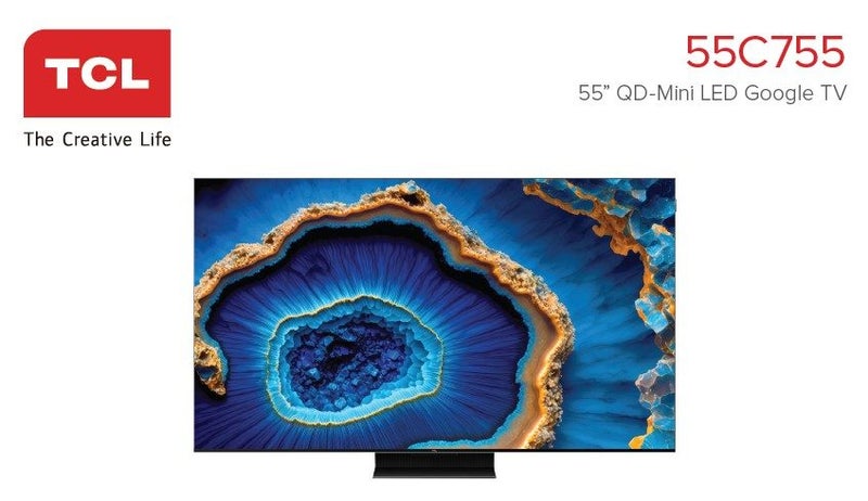 55" TCL C755 QD-Mini LED 4K Google TV62935700834946112