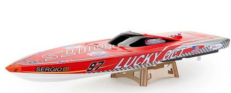 TFL 1126 880mm Lucky OCT ( Patron Saint ) Brushless RC Boat With Motor Carousel 1