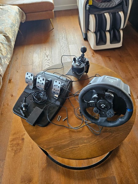 Logitech G923 TrueForce Sim Racing Wheel and setup Carousel 1