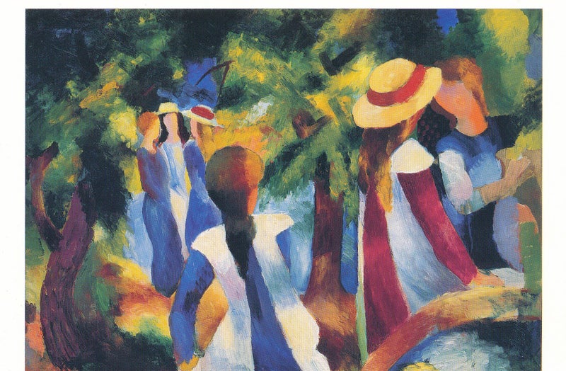 German impressionist art postcards62863242374657118