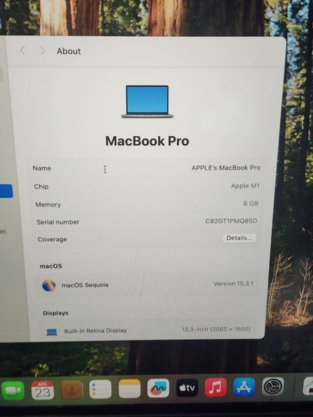 Macbook Pro M1 2020 512GB Storage 8GB Ram Excellent Condition 90 days warranty62863244167298114