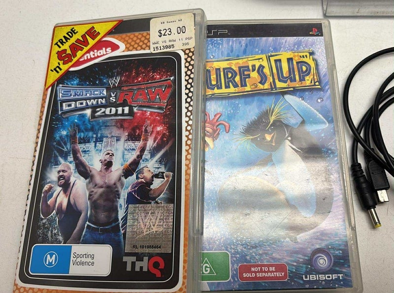 PSP Console + 8 Games Carousel 2