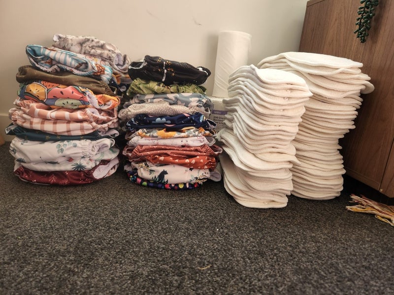36 Bulk Fluffy Duck cloth nappies62864734075265112