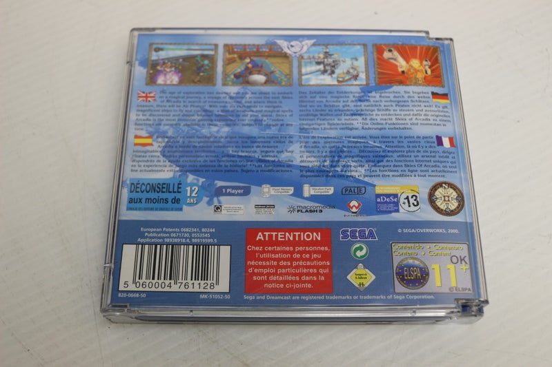 Sega Dreamcast Skies Of Arcadia - Excellent Condition *Charity* Carousel 2