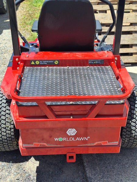 Worldlawn 60-Inch Electric Ride-On Mower62929688231553112