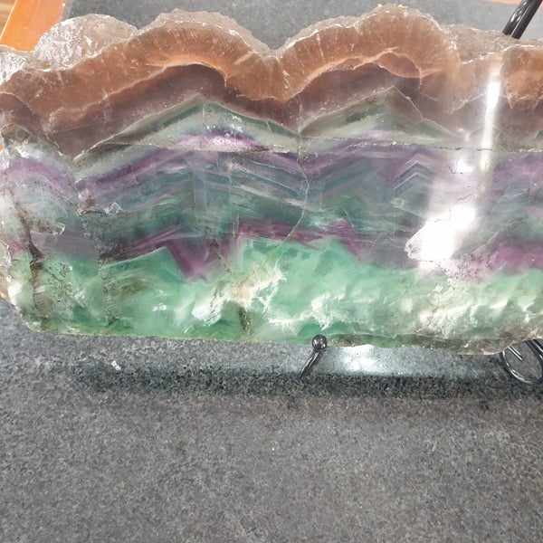 Giant Rainbow Fluorite slab Carousel 2