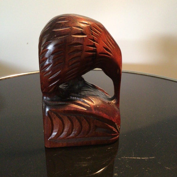 Vintage Hand-Crafted Matai Kiwi “Upoko”628632424273951110