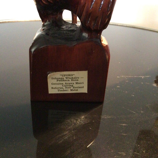 Vintage Hand-Crafted Matai Kiwi “Upoko”62863242427395111