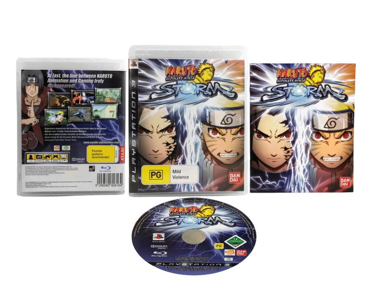 NARUTO Ultimate Ninja Storm (PS3) *MINT COMPLETE* Carousel 1