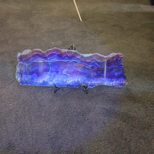 Giant Rainbow Fluorite slab Carousel 6