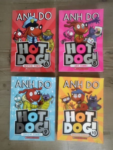 4x Hot Dog By Anh Do Series Books Bundle - (Books #6, 8, 9 & 10) Carousel 1