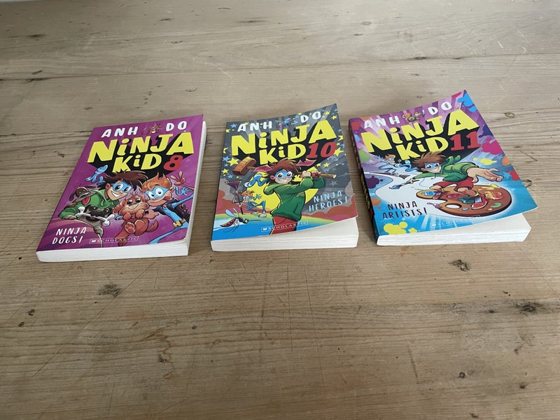 3x Ninja Kid By Anh Do Series Books Bundle - (Books #8, 10 & 11) Carousel 2