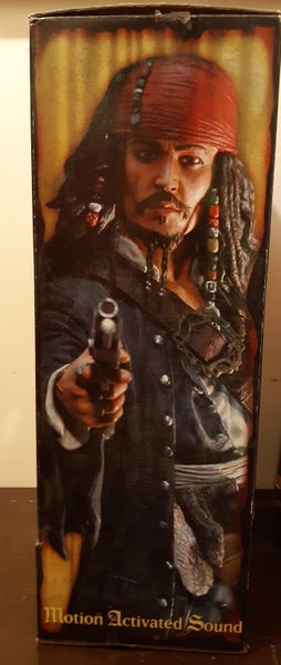 Rare Captain Jack Sparrow 18" Figure by NECA63003996388738113