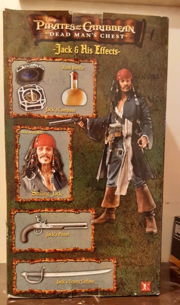 Rare Captain Jack Sparrow 18" Figure by NECA63003996388738112
