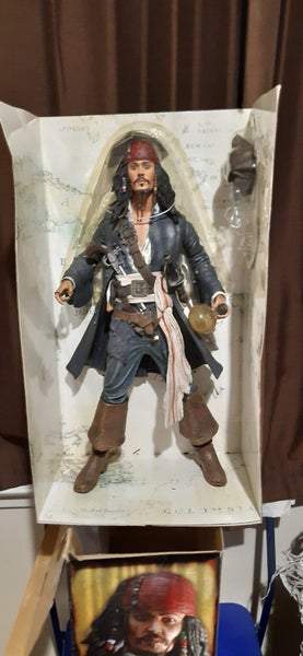 Rare Captain Jack Sparrow 18" Figure by NECA630039963887381121