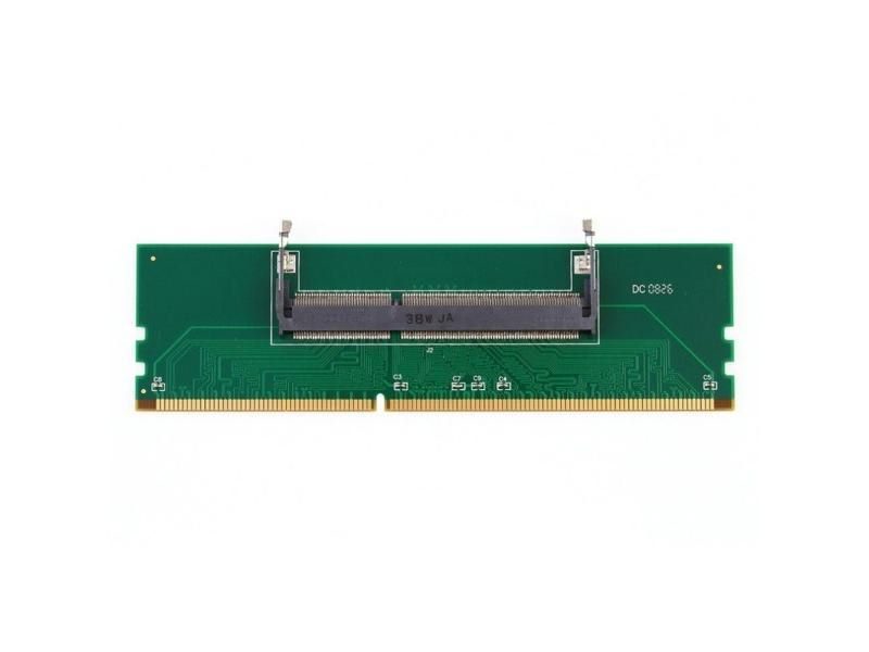 Memory Adapter Laptop 200 Pin To Desktop DDR3 Connector Practical Durable Carousel 1